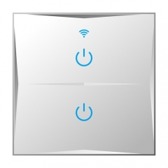 KS-601 EUR 86 Style Smart Touch Switch Wifi Glass Waterproof Light Switches