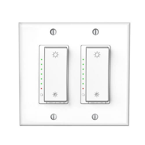 dual led dimmer switch