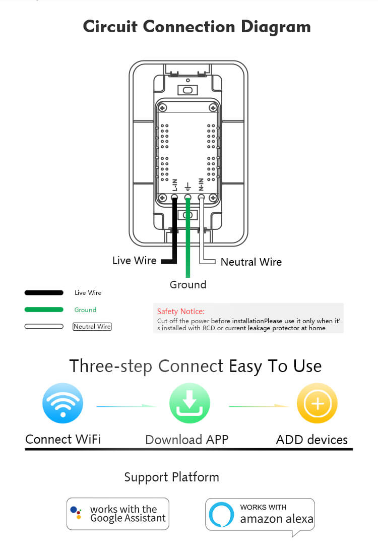 smart outlet wiring diagram